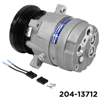 NEW AFTERMARKET V5 A/C COMPRESSOR WITH 6 POLY CLUTCH 12V