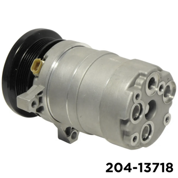 NEW AFTERMARKET HD6 A/C COMPRESSOR WITH 6 POLY CLUTCH 12V