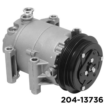NEW AFTERMARKET CVC A/C COMPRESSOR WITH 4 POLY CLUTCH 12V