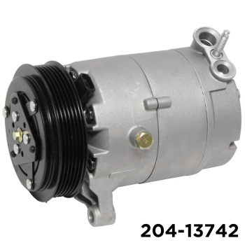 NEW AFTERMARKET CVC A/C COMPRESSOR WITH 6 POLY CLUTCH 12V
