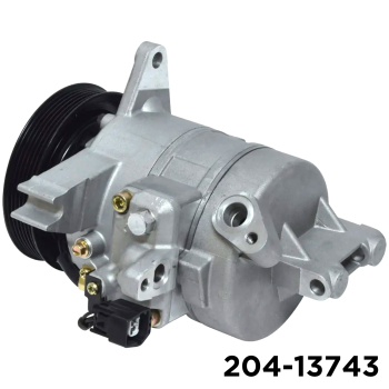 NEW AFTERMARKET 7SBU16H A/C COMPRESSOR WITH 6 POLY CLUTCH 12V