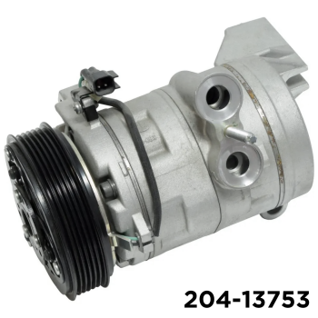 NEW AFTERMARKET DKS17D A/C COMPRESSOR WITH 6 POLY CLUTCH 12V