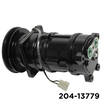 NEW AFTERMARKET A6 A/C COMPRESSOR WITH SINGLE GROOVE CLUTCH 12V