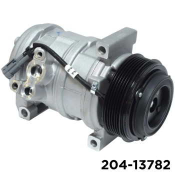 NEW AFTERMARKET 10SE18F A/C COMPRESSOR WITH 6 POLY CLUTCH 12V