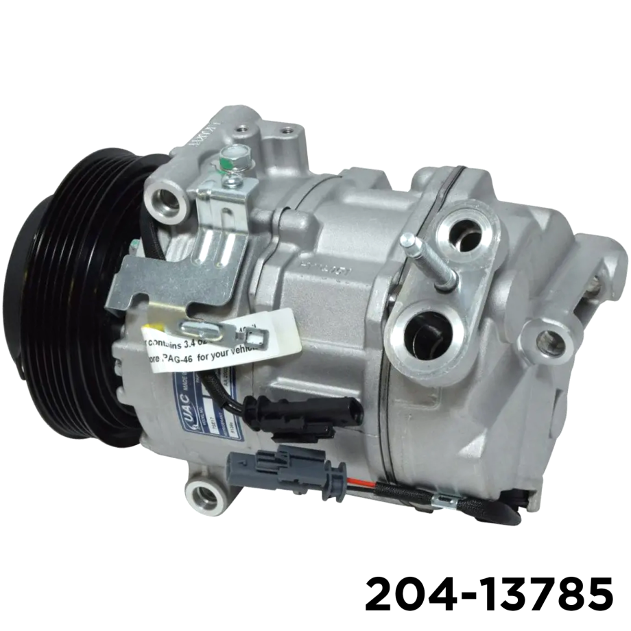 NEW AFTERMARKET 7SBH17C A/C COMPRESSOR WITH 5 POLY CLUTCH 12V