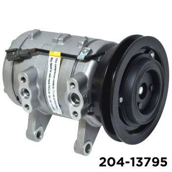 NEW AFTERMARKET DKV14C A/C COMPRESSOR WITH SINGLE GROOVE CLUTCH 12V