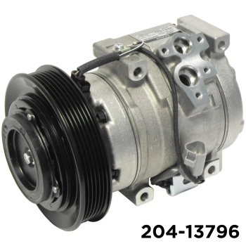 NEW AFTERMARKET 10S15L A/C COMPRESSOR WITH 6 POLY CLUTCH 12V