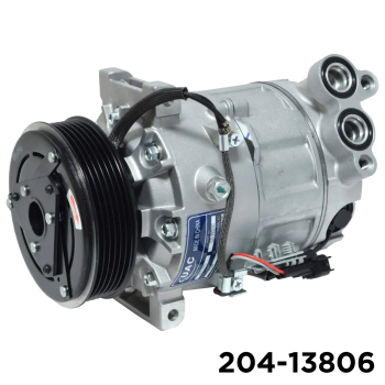 NEW AFTERMARKET DCS17EC A/C COMPRESSOR WITH 6 POLY CLUTCH 12V