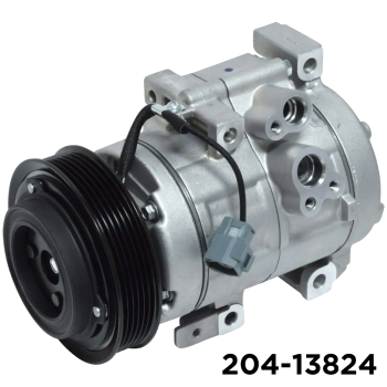 NEW AFTERMARKET HS18N A/C COMPRESSOR WITH 6 POLY CLUTCH 12V