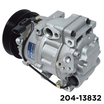 NEW AFTERMARKET VS18E A/C COMPRESSOR WITH 6 POLY CLUTCH 12V