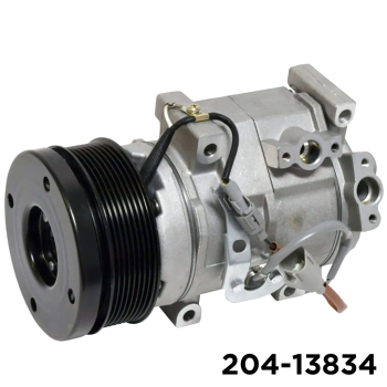 NEW AFTERMARKET 10SR19C A/C COMPRESSOR WITH 8 POLY CLUTCH 12V