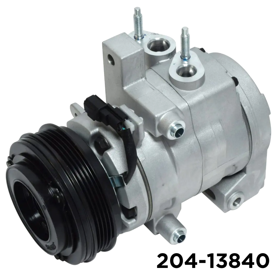 NEW AFTERMARKET DKS20DT A/C COMPRESSOR WITH 4 POLY CLUTCH 12V