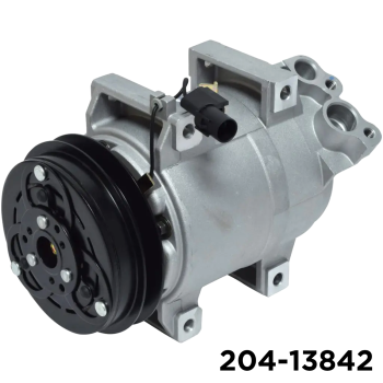 NEW AFTERMARKET DKS15D A/C COMPRESSOR WITH SINGLE GROOVE CLUTCH 12V
