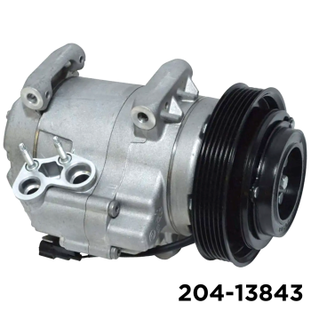 NEW AFTERMARKET A10HF20 A/C COMPRESSOR WITH 6 POLY CLUTCH 12V