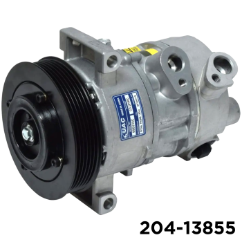 NEW AFTERMARKET 5SE12C A/C COMPRESSOR WITH 6 POLY CLUTCH 12V