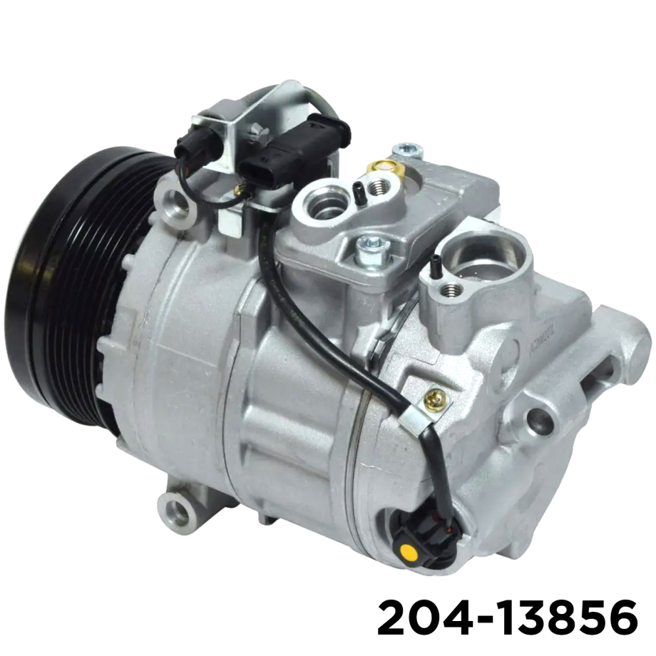 NEW AFTERMARKET 7SBU17C A/C COMPRESSOR WITH 6 POLY CLUTCH 12V