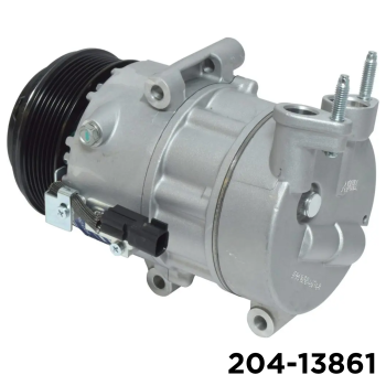 NEW AFTERMARKET VS16 A/C COMPRESSOR WITH 7 POLY CLUTCH 12V