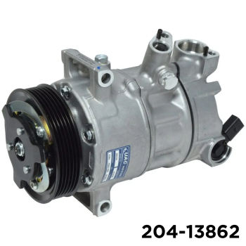 NEW AFTERMARKET 6SES14C A/C COMPRESSOR WITH 6 POLY CLUTCH 12V