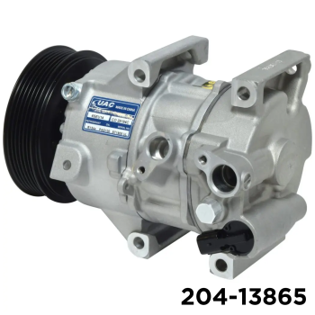NEW AFTERMARKET 6SES14C A/C COMPRESSOR WITH 6 POLY CLUTCH 12V