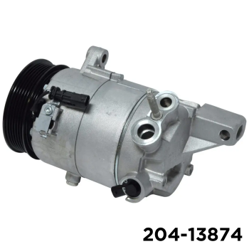 NEW AFTERMARKET CVC E A/C COMPRESSOR WITH 6 POLY CLUTCH 12V