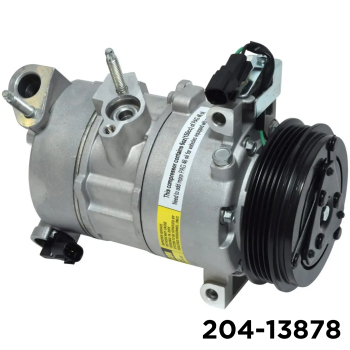 NEW AFTERMARKET 6SBH14C A/C COMPRESSOR WITH 4 POLY CLUTCH 12V