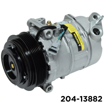 NEW AFTERMARKET 7SBH17C A/C COMPRESSOR WITH 6 POLY CLUTCH 12V