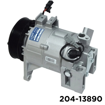 NEW AFTERMARKET 6SBH14H A/C COMPRESSOR WITH 7 POLY CLUTCH 12V