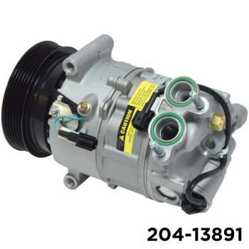 NEW AFTERMARKET PXC16 A/C COMPRESSOR WITH 6 POLY CLUTCH 12V