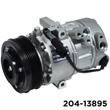 NEW AFTERMARKET DVE16 A/C COMPRESSOR WITH 6 POLY CLUTCH 12V