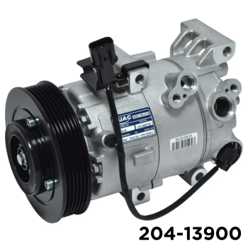 NEW AFTERMARKET VS14E A/C COMPRESSOR WITH 6 POLY CLUTCH 12V
