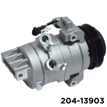 NEW AFTERMARKET DKS17DT A/C COMPRESSOR WITH 4 POLY CLUTCH 12V