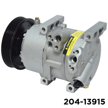 NEW AFTERMARKET DVE16 A/C COMPRESSOR WITH 6 POLY CLUTCH 12V