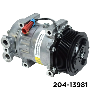 NEW AFTERMARKET SD7H15 A/C COMPRESSOR WITH 8 POLY CLUTCH 12V