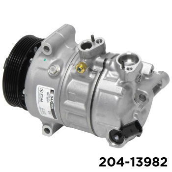 NEW OEM PXE16 A/C COMPRESSOR WITH 6 POLY CLUTCH 12V
