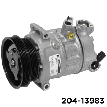NEW OEM PXE16 A/C COMPRESSOR WITH 5/5 POLY CLUTCH 12V