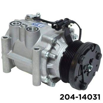 NEW AFTERMARKET SCROLL A/C COMPRESSOR WITH 6 POLY CLUTCH 12V