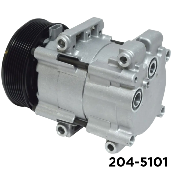 NEW AFTERMARKET FS10 A/C COMPRESSOR WITH 8 POLY CLUTCH 12V