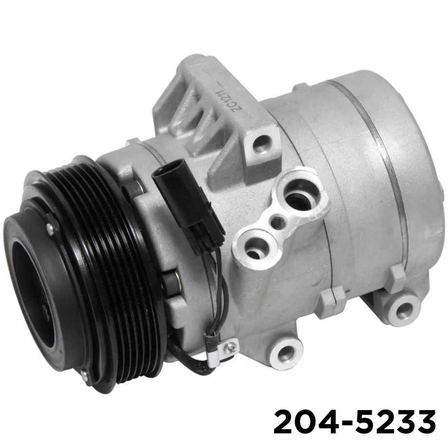 AFTERMARKET SP17 A/C COMPRESSOR WITH 6 POLY CLUTCH 12V