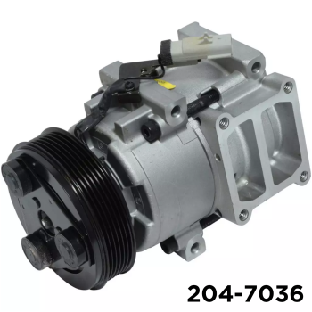 AFTERMARKET HS15 A/C COMPRESSOR WITH 6 POLY CLUTCH 12V
