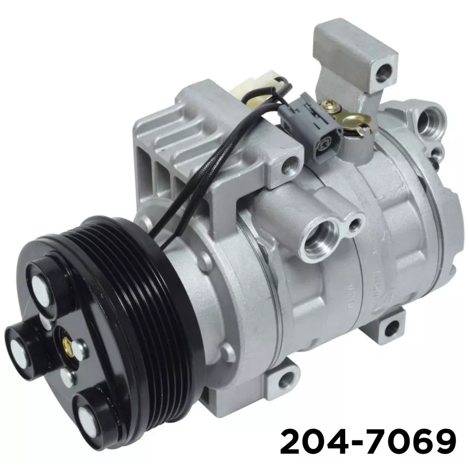 AFTERMARKET PANASONIC A/C COMPRESSOR WITH 6 POLY CLUTCH