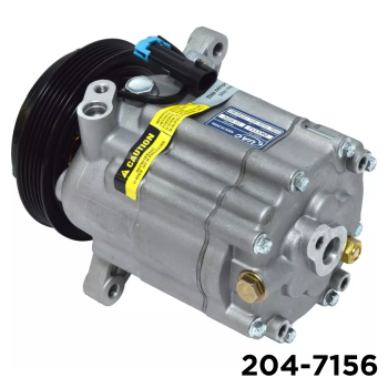 AFTERMARKET DCV11A A/C COMPRESSOR WITH 5 POLY CLUTCH 12V