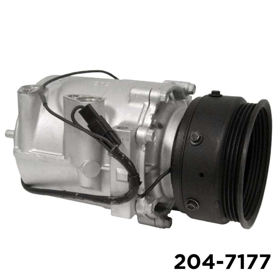 OEM AX105VSR A/C COMPRESSOR WITH 4 POLY CLUTCH 12V