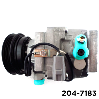 OEM SC08C A/C COMPRESSOR WITH 4 POLY CLUTCH