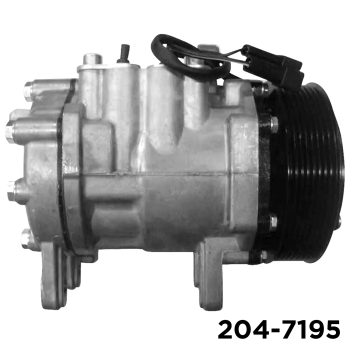OEM C171 A/C COMPRESSOR WITH 8 POLY CLUTCH 12V