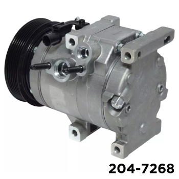 AFTERMARKET RS18 A/C COMPRESSOR WITH 6 POLY CLUTCH 12V