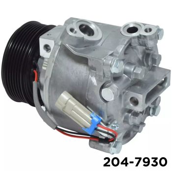 AFTERMARKET QS90 A/C COMPRESSOR WITH 6 POLY CLUTCH 12V