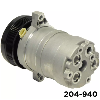 AFTERMARKET HD6 A/C COMPRESSOR WITH 6 POLY CLUTCH 12V