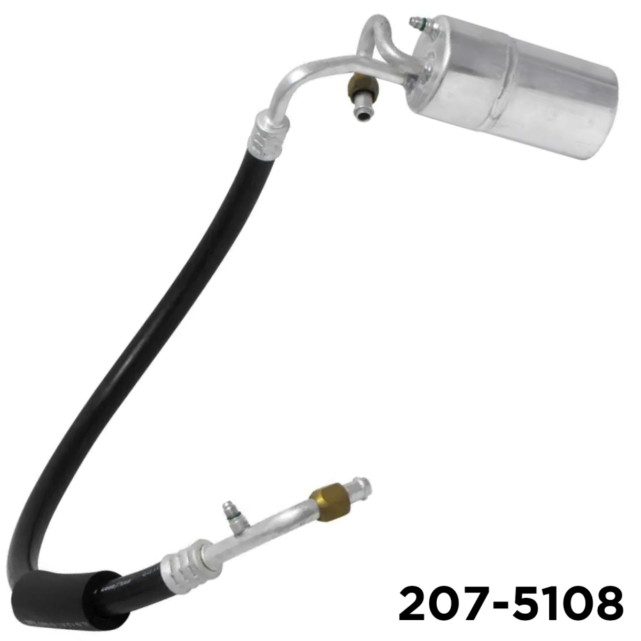 AFTERMARKET A/C RECEIVER DRIER WITH HOSE ASSEMBLY