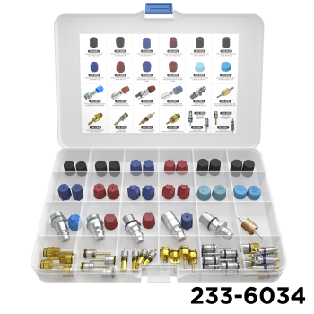 Master Valve Core, Cap And Service Port Kit 134a & R-12