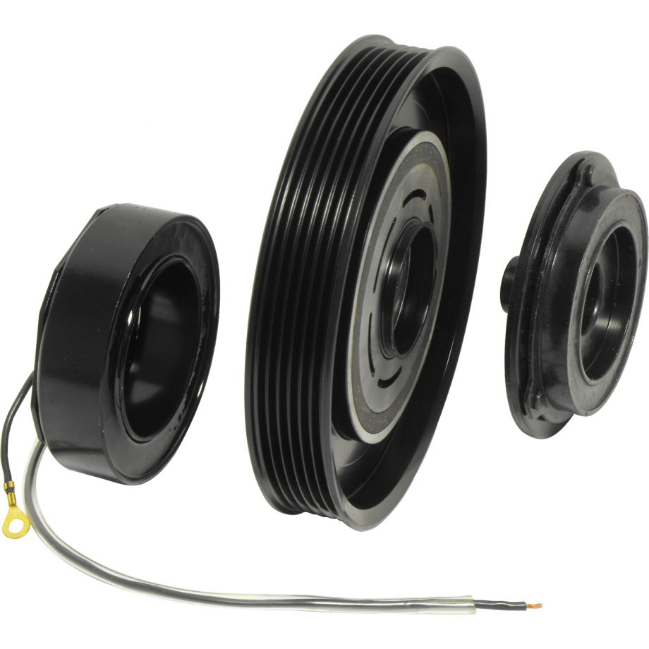AFTERMARKET A/C COMPRESSOR CLUTCH WITH 6 POLY CLUTCH
